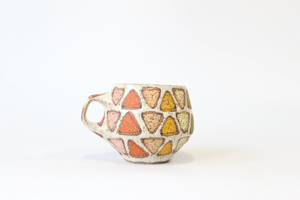 023. Rainbow Triangles Mug - 11oz.