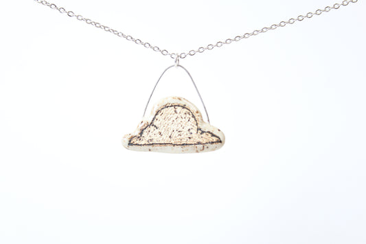 120. Cloud Necklace - 1" x 1.25"