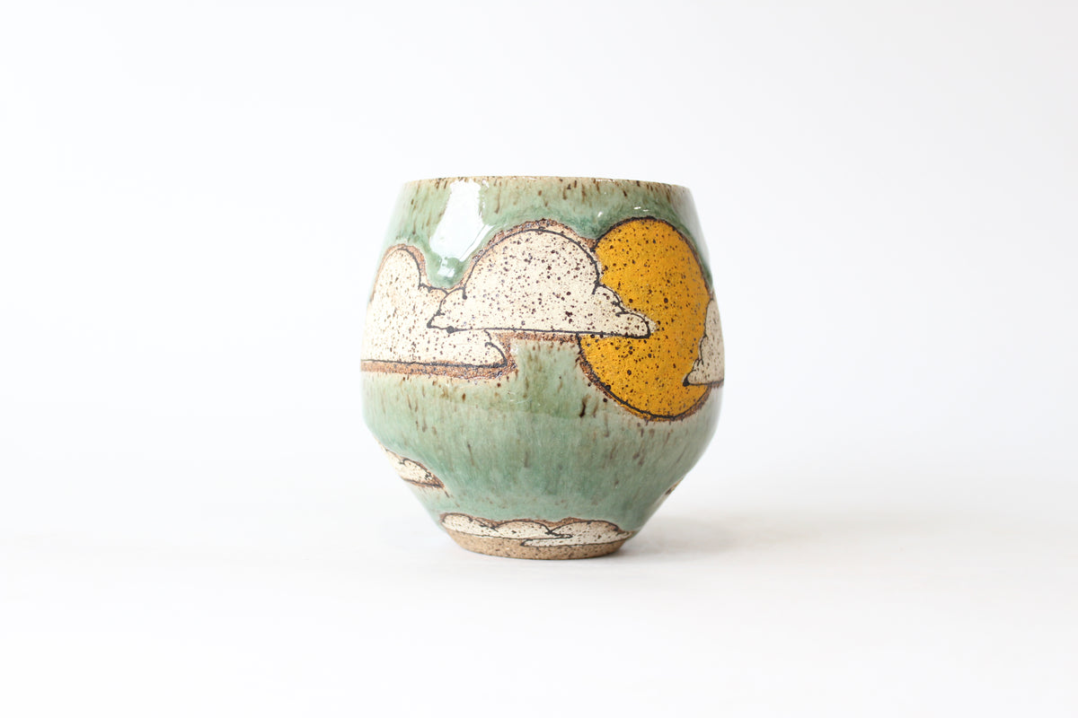 033. Sun and Clouds Mug - 17oz.