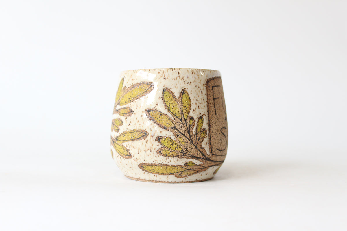 035. Teal Pissed off Bird Mug - 15oz.