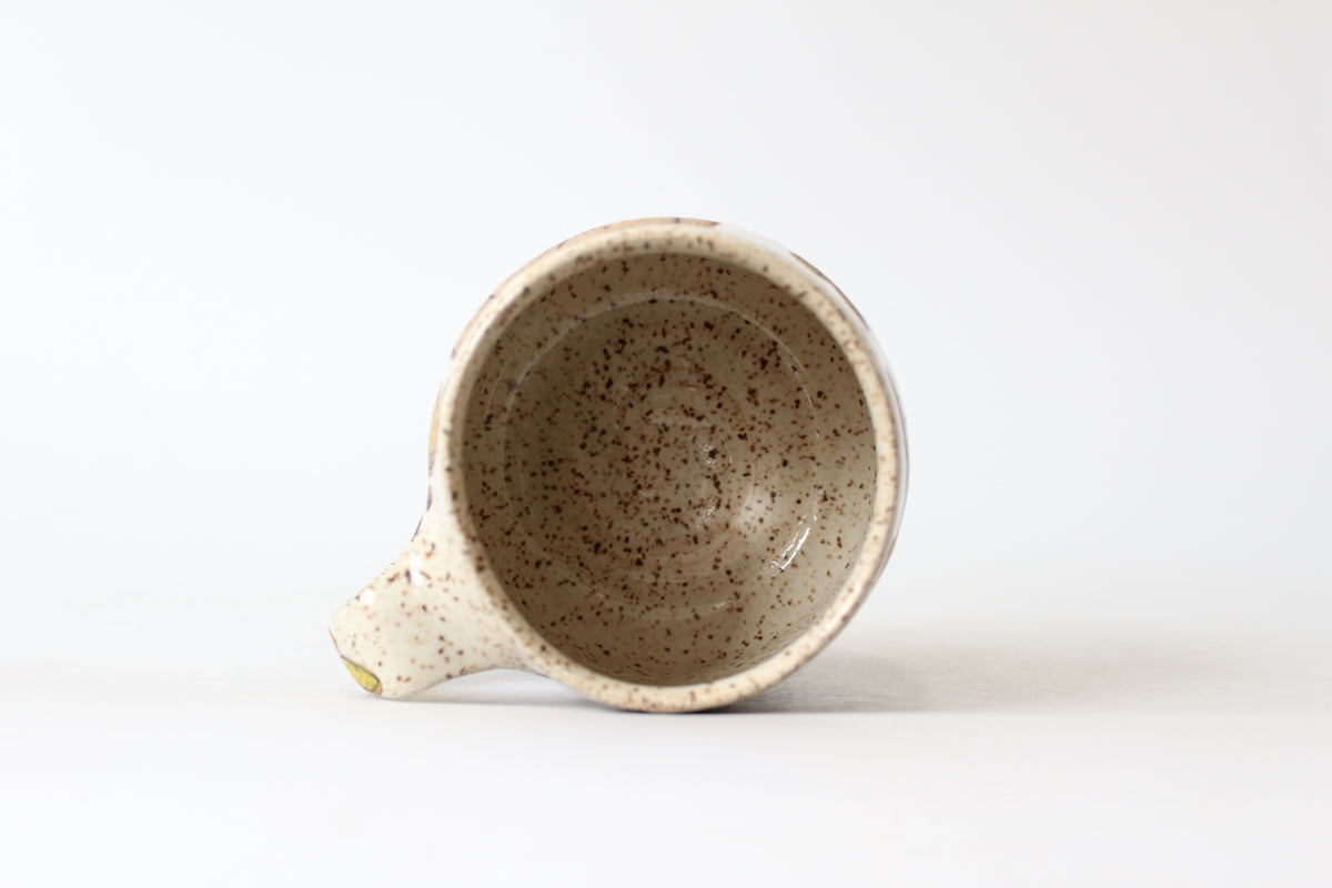 035. Teal Pissed off Bird Mug - 15oz.