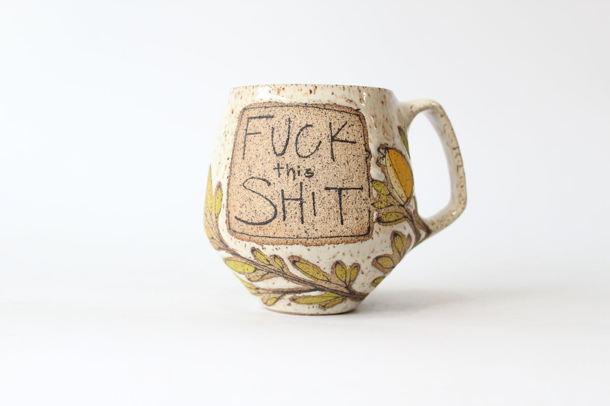036. Yellow Pissed off Bird Mug - 20oz.