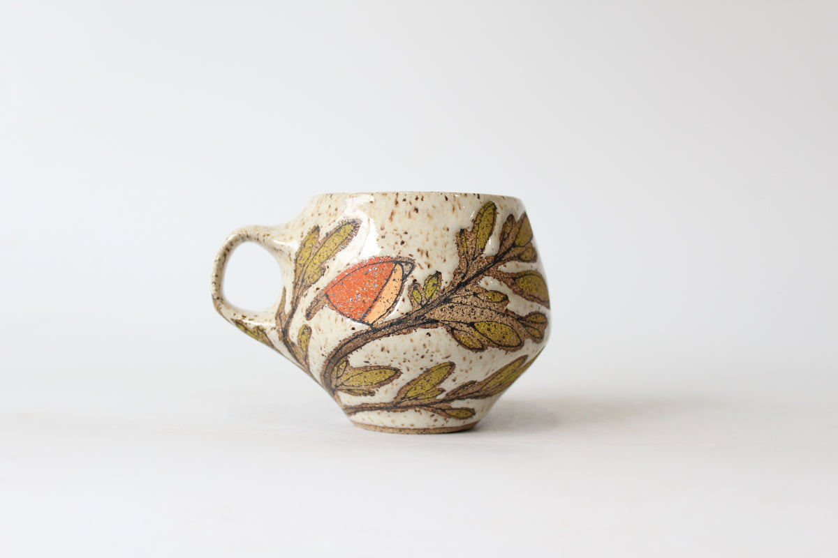 038. Orange Pissed off Bird Mug - 12oz.