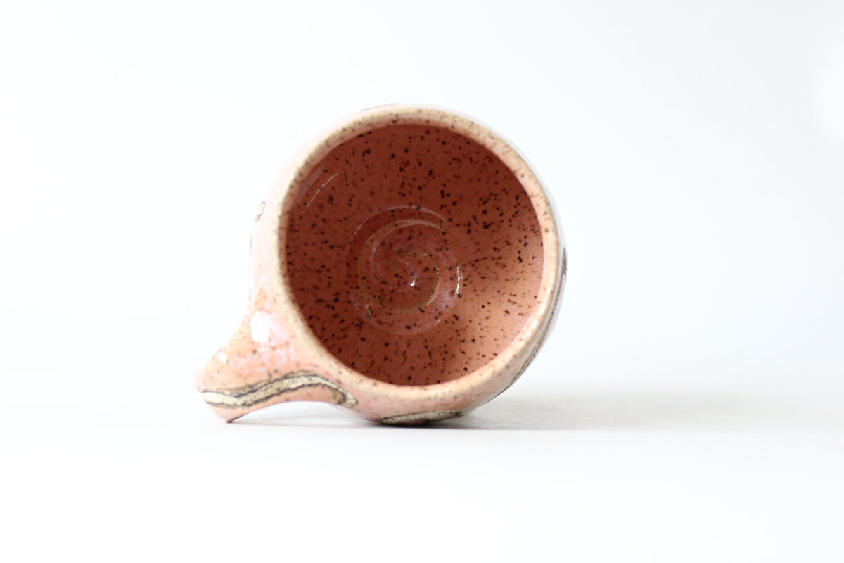 047. Textured Pink Fuck Mug - 17oz.