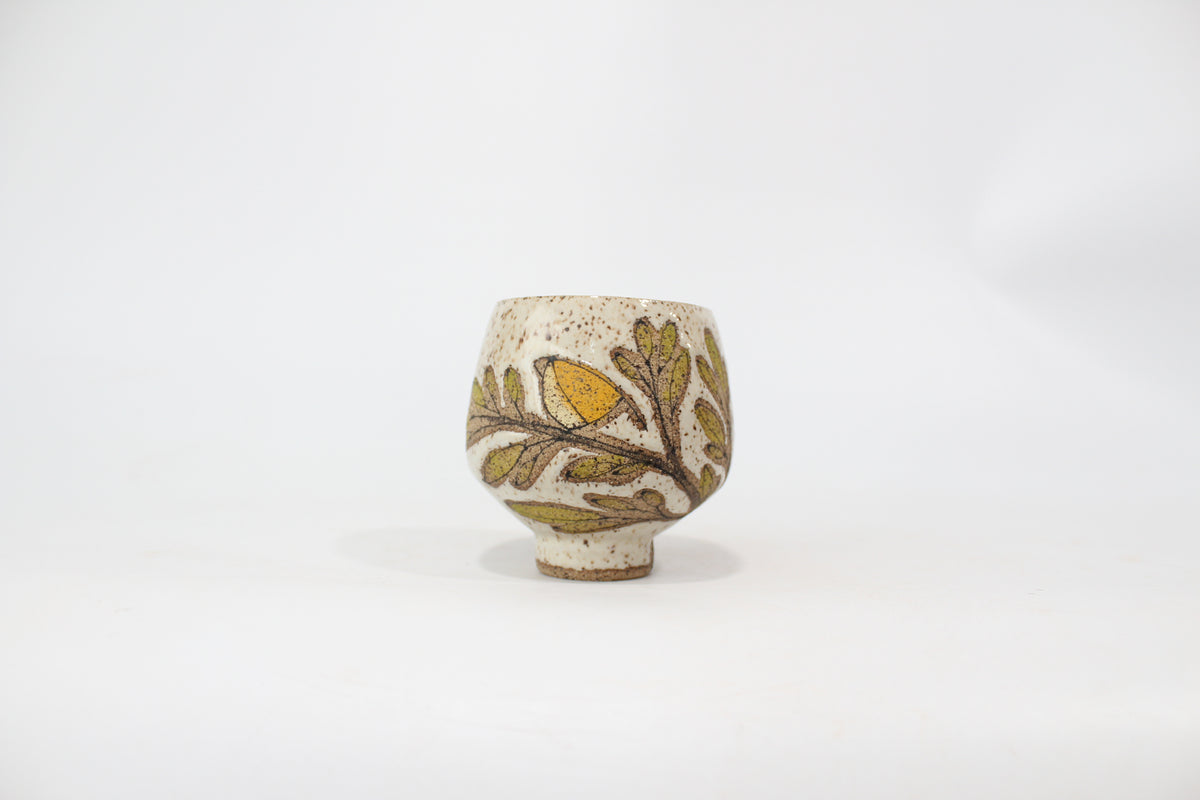060. Yellow Pissed Off Bird Cup (no handle) - 10oz.