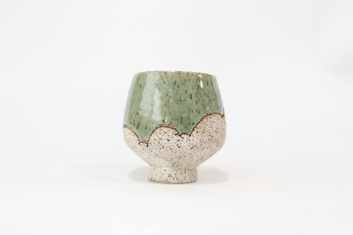 061. Textured Cloud Cup (no handle) - 10oz.