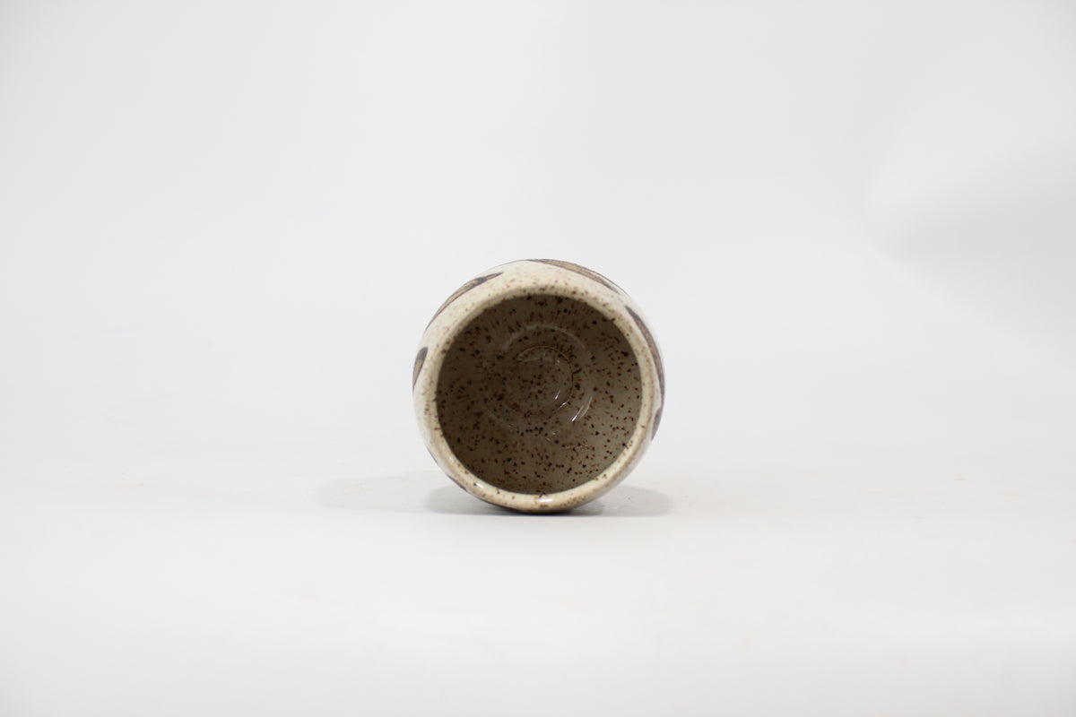 063. Bird Outline Cup (no handle) - 10oz.