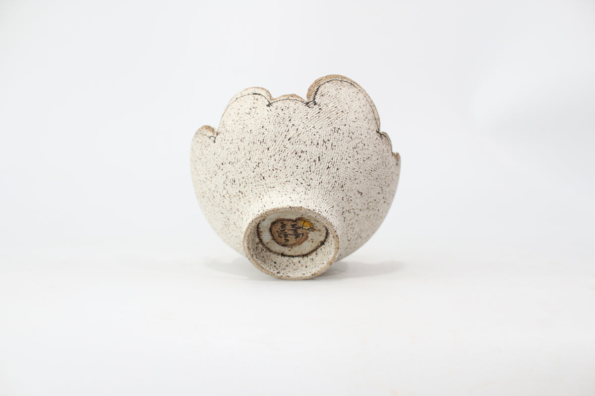 067. Small Textured Cloud Bowl - approx. 3.5" x 5.5"