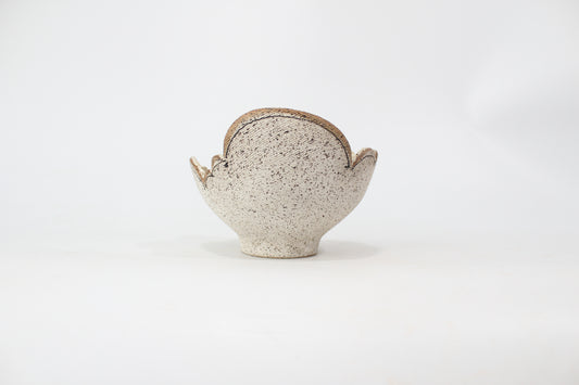 069. Small Textured Cloud Bowl - approx. 4" x 5.5"