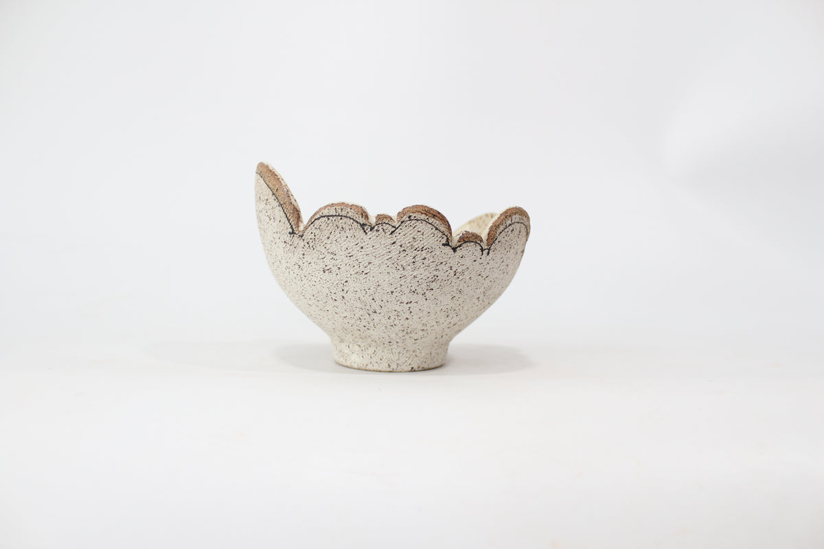 069. Small Textured Cloud Bowl - approx. 4" x 5.5"