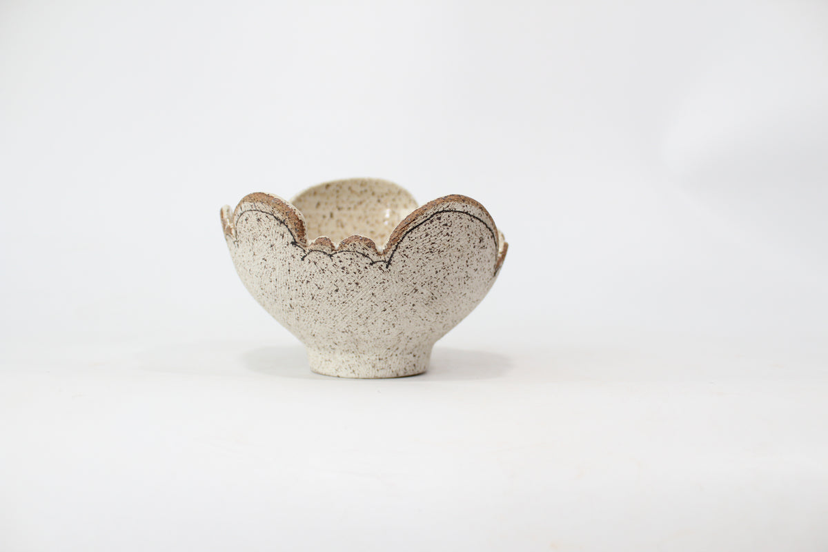 069. Small Textured Cloud Bowl - approx. 4" x 5.5"