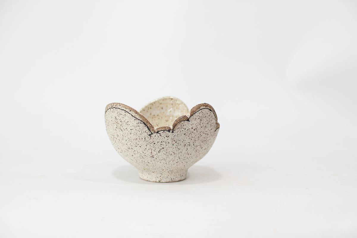 070. Small Textured Cloud Bowl - approx. 3.75" x 5"