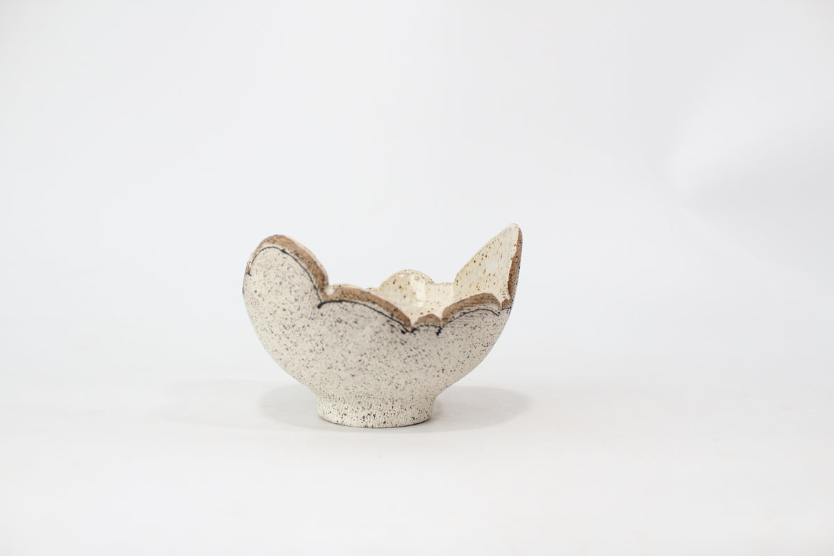 070. Small Textured Cloud Bowl - approx. 3.75" x 5"