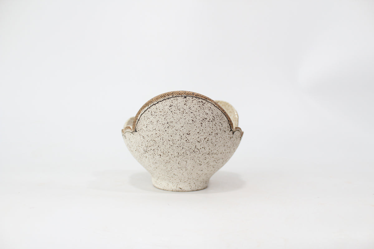 071. Small Textured Cloud Bowl - approx. 4" x 5.25"