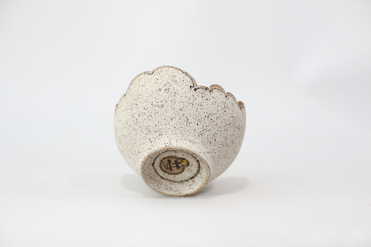 071. Small Textured Cloud Bowl - approx. 4" x 5.25"