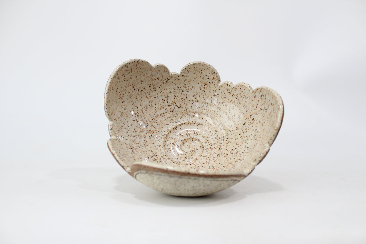 072. Medium Textured Cloud Bowl - approx. 4.25" x 6.5"