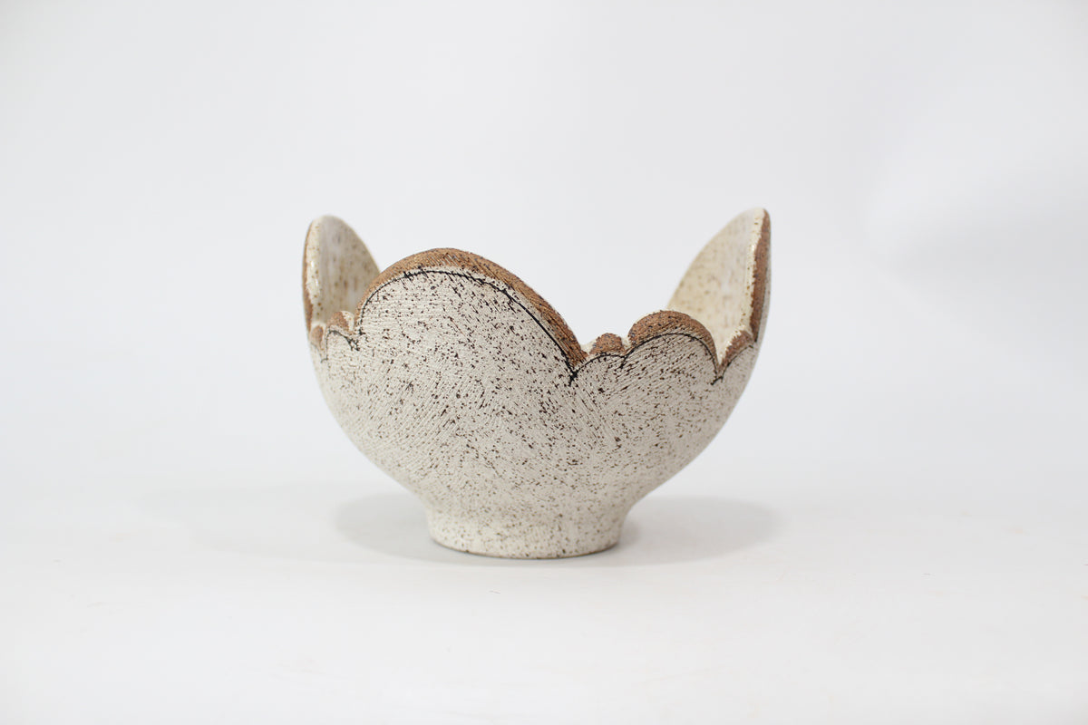 073. Medium Textured Cloud Bowl - approx. 4.75" x 6.5"