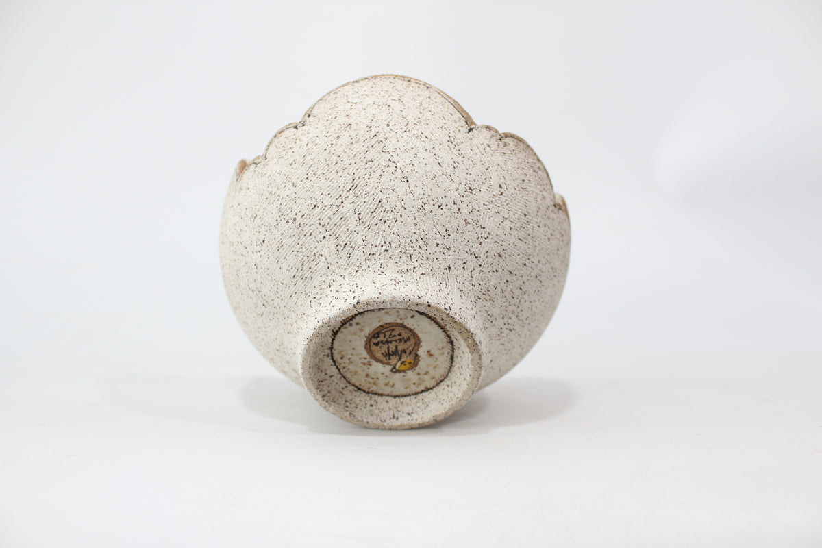073. Medium Textured Cloud Bowl - approx. 4.75" x 6.5"