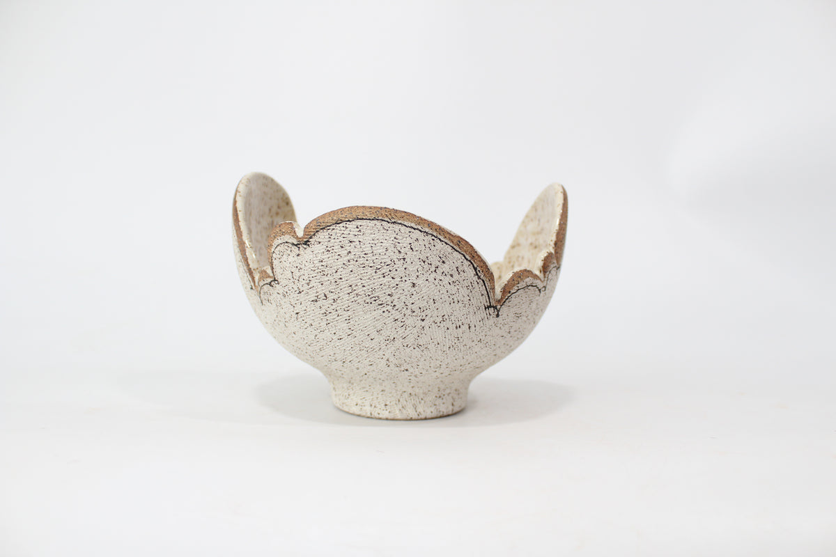 074. Medium Textured Cloud Bowl - approx. 4.5" x 6.5"