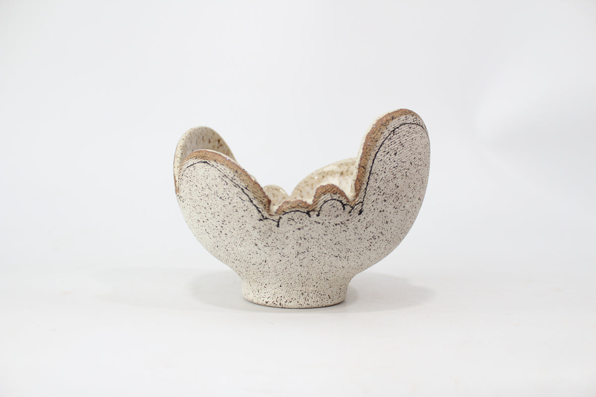 074. Medium Textured Cloud Bowl - approx. 4.5" x 6.5"